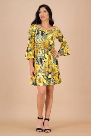 Vestido de mujer casual semi ajustada