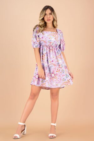 Vestido de mujer casual manga 3/4